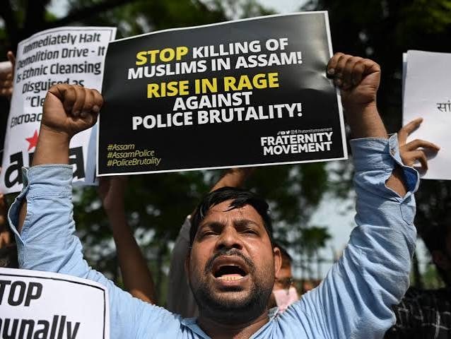 Eviction drive in Assam districts leaves over 500 Muslims homeless