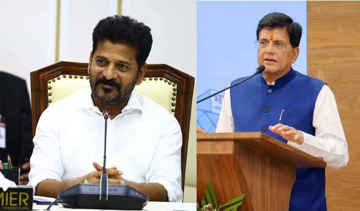 Union minister Goyal hails state’s success story, CM Revanth says more to come