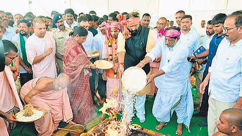 Telangana govt allocated Rs 2,500 crore for temple development: DCM Mallu Bhatti Vikramarka