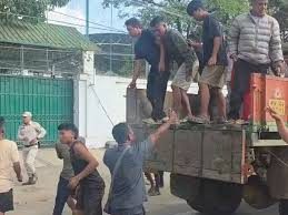 Manipur ambush kills 3 Meitei men, sparks protests at CM's residence
