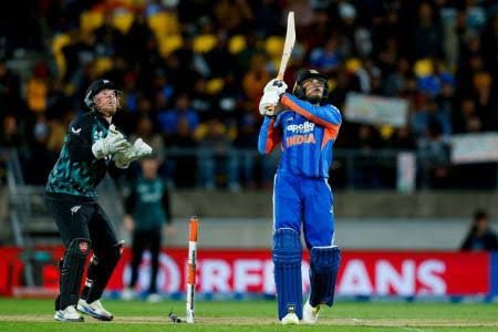 Abhishek-Sooryavanshi Smash Powerplay Record in Wellington Win