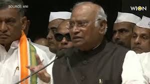 Kharge's 'Modi ka baap' remark sparks ruckus at Patna event; BJP says Congress displaying 'frustration'