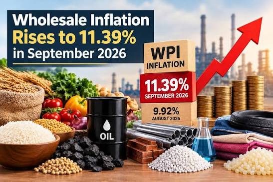 Wholesale inflation hits 11.39 per cent as energy costs surge