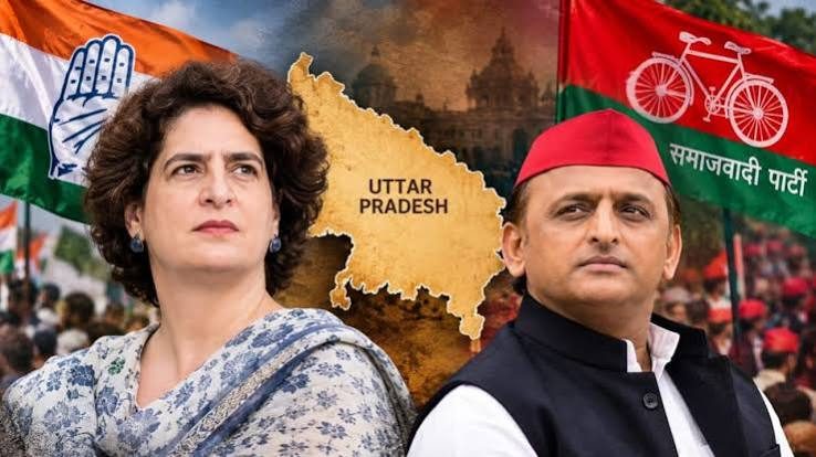 Priyanka Gandhi At The Wheel As Congress Prepares For UP Alliance Talks