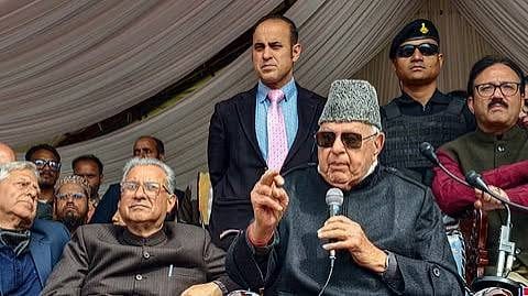 Kashmir issue alive due to Pakistan, Centre's intentions suspect, says Farooq Abdullah; BJP responds